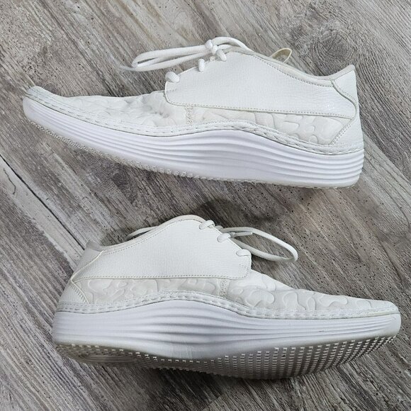 Nike Solarsoft White Lightweight Comfort Lace Sneakers 728857 Men 11 EU 45 Rare - Picture 14 of 16